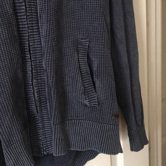 Men’s Navy Blue Hoodie - Picture 4 of 7